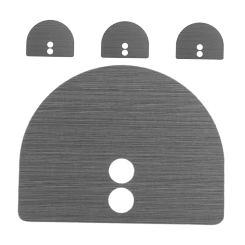 Sewroro 4 Stück Türverstärkungsplatte Fingerabdruckschloss Abdeckungen für Türschlösser Türlochverkleidungen Zinklegierung für und Dekorative Gestaltung Sewroro 4 Stück Türverstärkungsplatte Fingerabdruckschloss Abdeckungen für Türschlösser Türlochverkleidungen Zinklegierung für und Dekorative Gestaltung von Sewroro