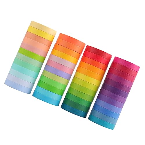 Sewroro 48Rollen Washi Tape Bunte Dekorative Bänder für DIY Scrapbooking und Tagebuchgestaltung Selbstklebende Accessoires für Handwerk und Kreative Projekte Sewroro 48Rollen Washi Tape Bunte Dekorative Bänder für DIY Scrapbooking und Tagebuchgestaltung Selbstklebende Accessoires für Handwerk und Kreative Projekte von Sewroro