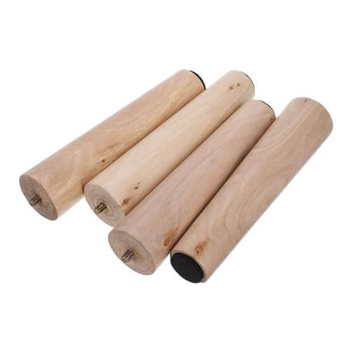 Sewroro 4stücke Langlebige Möbelbeine Für Sofas Tische Und Stühle Quadratische Holzfüße Ersatz Für Ihre Möbelstücke von Sewroro