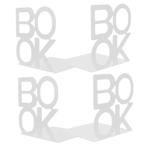 Sewroro 4stücke Metall Buchständer Für Schreibtisch Handgefertigte Buchstützen Aus Metall Stabile Lesebuchhalter Wiederverwendbarer Akten-Organizer Für Bücher Und Dokumente Sewroro 4stücke Metall Buchständer Für Schreibtisch Handgefertigte Buchstützen Aus Metall Stabile Lesebuchhalter Wiederverwendbarer Akten-Organizer Für Bücher Und Dokumente von Sewroro