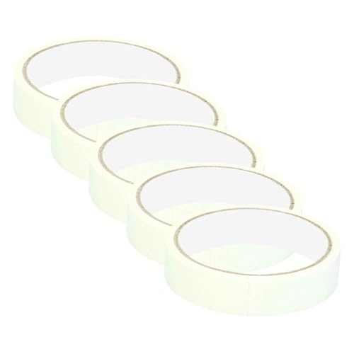 Sewroro 5 Rollen Malerkrepp Mittlere Handabreißbar Beschreibbar Klebeband für Malerarbeiten DIY Basteln Vielseitig Haftend für Glatte Oberflächen Sewroro 5 Rollen Malerkrepp Mittlere Handabreißbar Beschreibbar Klebeband für Malerarbeiten DIY Basteln Vielseitig Haftend für Glatte Oberflächen von Sewroro