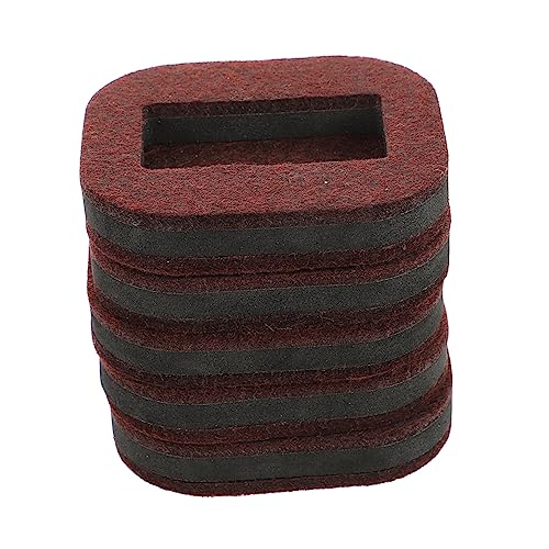 Sewroro 5stücke Bürostuhl Rollenpads Filz Caster Cups Für Möbel rutschfeste Bodenschoner Schützen Sie Ihre Böden Vor Kratzern Für Stühle Sofas Und Tische von Sewroro