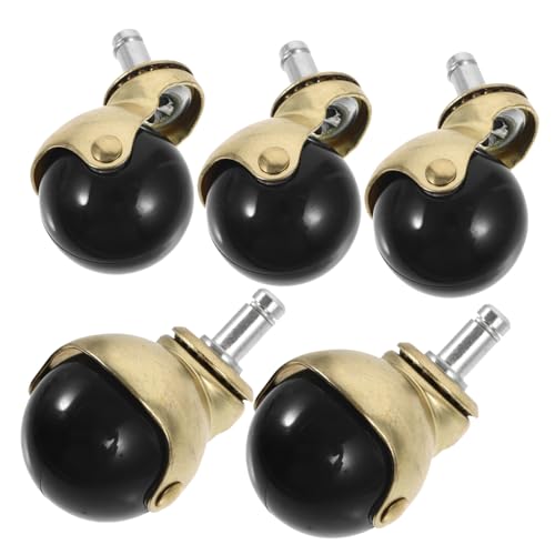Sewroro 5 Stück Teiliges Möbelrollen für Bürostühle Drehbare Leise Stuhlrollen für Hartböden Einfache Vintage Design Geeignet für Möbel und Kleine Einrichtungsgegenstände Sewroro 5 Stück Teiliges Möbelrollen für Bürostühle Drehbare Leise Stuhlrollen für Hartböden Einfache Vintage Design Geeignet für Möbel und Kleine Einrichtungsgegenstände von Sewroro