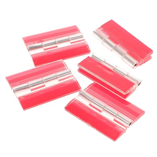 Sewroro 5 Stück Teiliges Selbstklebende Transparente Klavierscharniere Geräuschlose Drehbare Kunststoffscharnier Ersatzteile Korrosionsbeständig und Robust für Aquariumdeckel und Boxen Sewroro 5 Stück Teiliges Selbstklebende Transparente Klavierscharniere Geräuschlose Drehbare Kunststoffscharnier Ersatzteile Korrosionsbeständig und Robust für Aquariumdeckel und Boxen von Sewroro