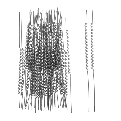 Sewroro 50 Stück Federn für DIY Handwerksprojekte Wackelnde Kopfspielzeuge und Bastelarbeiten Sewroro 50 Stück Federn für DIY Handwerksprojekte Wackelnde Kopfspielzeuge und Bastelarbeiten von Sewroro