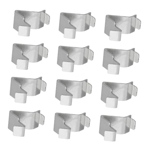 Sewroro 50 Stück Metall Regalbodenträger Verdickt Mini Shelf Clamps Schwerlast Bücherregal Träger für Aktenschrank Küchenregal für Holz Metallplatten Büro Zuhause Sewroro 50 Stück Metall Regalbodenträger Verdickt Mini Shelf Clamps Schwerlast Bücherregal Träger für Aktenschrank Küchenregal für Holz Metallplatten Büro Zuhause von Sewroro