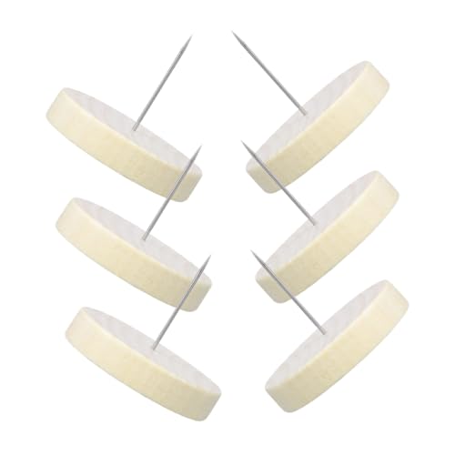Sewroro 6 Sätze -ständer Kleiderbügel Aus Schwamm Bildschirmzubehör Display-Rack-Puppen Parfümtablett Doppeltes Tablett Deckel Elektronische Aufkleber Stapler Mädchen Metall Beige von Sewroro