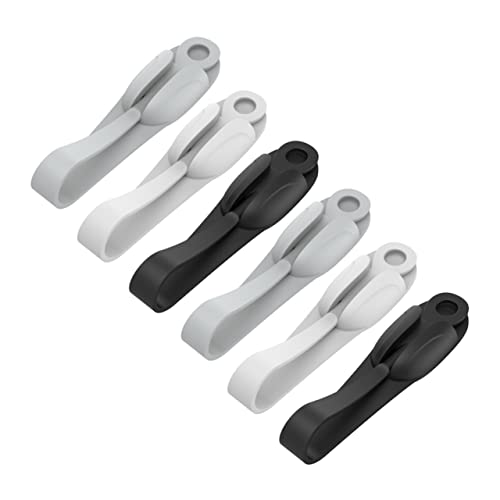 Sewroro 6 Stück Kabelmanagement Clips Selbstklebende Kordelhalter für Haushaltsgeräte Stark Haftend Geeignet für Tv Haartrockner Airfryer und Mehr Schwarz und Weiß Sewroro 6 Stück Kabelmanagement Clips Selbstklebende Kordelhalter für Haushaltsgeräte Stark Haftend Geeignet für Tv Haartrockner Airfryer und Mehr Schwarz und Weiß von Sewroro