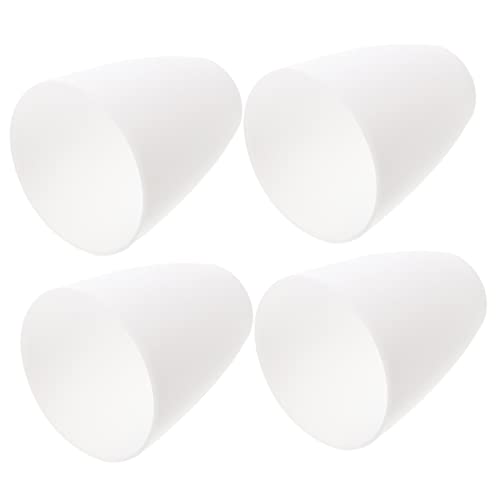 Sewroro 6 Stück Kunststoff Lampenschirm für Tischlampen Weißer Lampenbezug mit Loch Dekorativer Lampenschirm für Einladende Wohnatmosphäre Sewroro 6 Stück Kunststoff Lampenschirm für Tischlampen Weißer Lampenbezug mit Loch Dekorativer Lampenschirm für Einladende Wohnatmosphäre von Sewroro