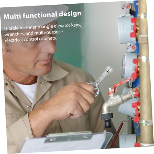 Sewroro 6 Stück Multifunktionaler Vierkantschlüssel Zinklegierung Heizkörper Entlüftungsschlüssel Schaltschrankschlüssel Wasserzähler Ventilschlüssel für Elektro Verteilungskästen Sewroro 6 Stück Multifunktionaler Vierkantschlüssel Zinklegierung Heizkörper Entlüftungsschlüssel Schaltschrankschlüssel Wasserzähler Ventilschlüssel für Elektro Verteilungskästen von Sewroro