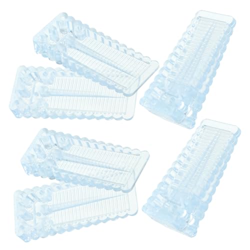 Sewroro 6 Stück Teiliges Türstopper Rutschfestem Gummi Geräuschloser Türpuffer mit Wind Stoßfestem Design Schützend und Sicher ohne Bohren für Türen und Böden Geeignet von Sewroro