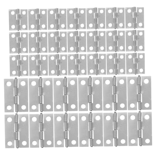 Sewroro 60 Stück Teiliges Mini Scharnier aus Edelstahl mit Schrauben Kleine Scharniere für Schmuckkästchen Holzboxen und DIY Projekte Vielseitige Robuste Möbelscharniere für Präzise Sewroro 60 Stück Teiliges Mini Scharnier aus Edelstahl mit Schrauben Kleine Scharniere für Schmuckkästchen Holzboxen und DIY Projekte Vielseitige Robuste Möbelscharniere für Präzise von Sewroro
