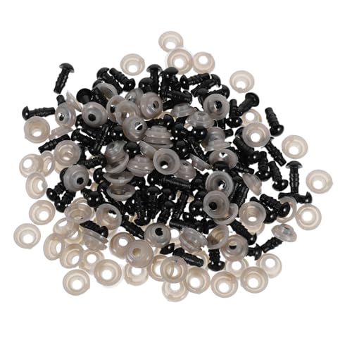 Sewroro 600 Stück Sicherheitsaugen für Plüschtiere Kunststoff Knopfaugen mit Unterlegscheiben Bastelaugen für DIY Puppen und Häkeltiere Robust und Langlebig für Kreative Projekte Sewroro 600 Stück Sicherheitsaugen für Plüschtiere Kunststoff Knopfaugen mit Unterlegscheiben Bastelaugen für DIY Puppen und Häkeltiere Robust und Langlebig für Kreative Projekte von Sewroro