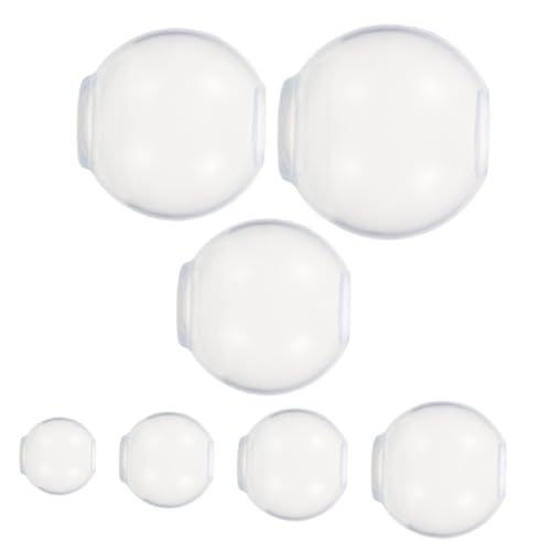 Sewroro 7 Stück Teiliges Silikonball formset Transparente Antihaftbeschichtete DIY Gießform für Kristallkugeln Handliche Hochwertige Silikonform für Harz Bastelprojekte Sewroro 7 Stück Teiliges Silikonball formset Transparente Antihaftbeschichtete DIY Gießform für Kristallkugeln Handliche Hochwertige Silikonform für Harz Bastelprojekte von Sewroro