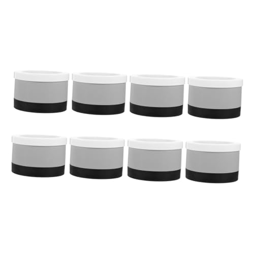 Sewroro 8 Stck Teiliges Möbel erhöhungspads aus Robustem Kunststoff rutschfeste Hohe Möbelbeine schutzkappen für Sofa Stuhl Tisch und Waschmaschine Einfache Montage Graue Polster Sewroro 8 Stck Teiliges Möbel erhöhungspads aus Robustem Kunststoff rutschfeste Hohe Möbelbeine schutzkappen für Sofa Stuhl Tisch und Waschmaschine Einfache Montage Graue Polster von Sewroro