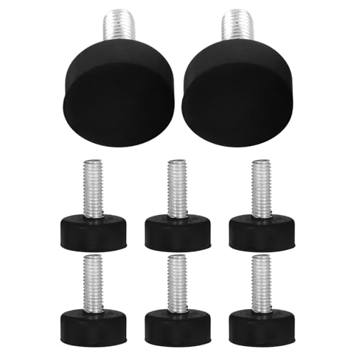 Sewroro 8 Stück Einstellbare Vibrationsdämpfer für Waschmaschinen Möbel Haushaltsgeräte Rutsch und Geräuschreduzierung von Sewroro