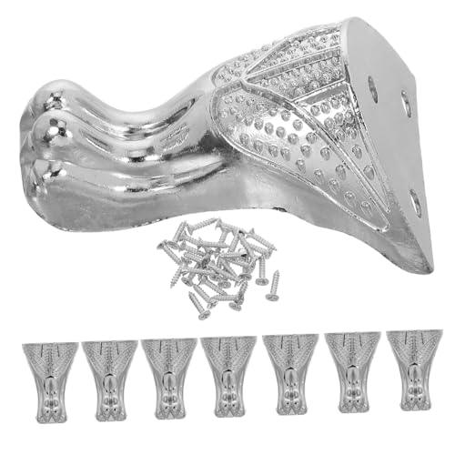 Sewroro 8 Stück Teiliges Vintage Metall Eckfüße für Möbel Stabile Zinklegierung Eckstützen Dekorative Schmuckschrank Beine Wackel Schutz Geeignet für Holzboxen und DIY Möbel Sewroro 8 Stück Teiliges Vintage Metall Eckfüße für Möbel Stabile Zinklegierung Eckstützen Dekorative Schmuckschrank Beine Wackel Schutz Geeignet für Holzboxen und DIY Möbel von Sewroro