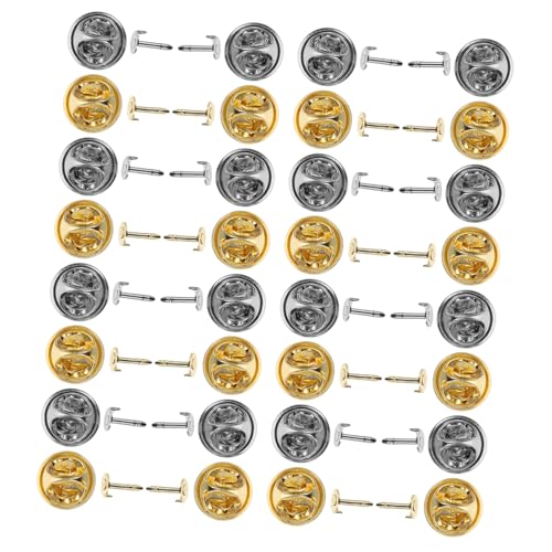Sewroro 80 Satz Teiliges Butterfly Clutch Pins Gold und Silber Langlebige Tie Backs Vielseitige Verschlüsse für Anstecknadeln für Handwerk Schmuckherstellung Krawatten und Uniformen Sewroro 80 Satz Teiliges Butterfly Clutch Pins Gold und Silber Langlebige Tie Backs Vielseitige Verschlüsse für Anstecknadeln für Handwerk Schmuckherstellung Krawatten und Uniformen von Sewroro