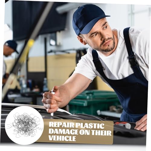 Sewroro 800 Stück Auto Reparatur Schweißnägel und Schweißdrähte Vielseitige für Kunststoffstoßstangen Reparatur Hohe Festigkeit Langlebig Geeignet für Professionelle Werkstätten und Sewroro 800 Stück Auto Reparatur Schweißnägel und Schweißdrähte Vielseitige für Kunststoffstoßstangen Reparatur Hohe Festigkeit Langlebig Geeignet für Professionelle Werkstätten und von Sewroro