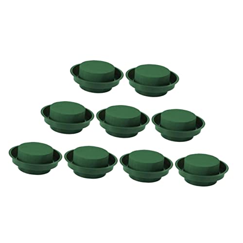 Sewroro 9stücke Blumenschlammteller Aus Schaum Und Kunststoff Praktisch Für DIY-blumenschlamm Blumenarrangement-Schaum Geeignet Für Hochzeiten Geburtstage Und Andere Anlässe von Sewroro