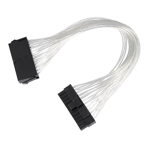 Sewroro ATX Verlängerungskabel Pin Stecker Für Pc-stromversorgung Kompatibel Sicheres Kabel Für Stabile Verbindungen Für Computer-enthusiasten von Sewroro