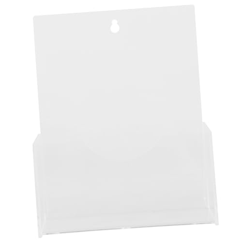 Sewroro Acryl Broschürenhalter Transparent Stabiler Literaturständer für Prospekte Magazine und Menüs Design für Büro Zuhause und Verkaufsräume Sewroro Acryl Broschürenhalter Transparent Stabiler Literaturständer für Prospekte Magazine und Menüs Design für Büro Zuhause und Verkaufsräume von Sewroro