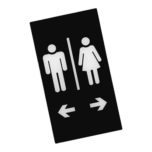 Sewroro Acryl Toilettenschild Selbstklebend Männer Frauen Symbol Wc Türschild Badezimmer Deko Robust Langlebig Klare Form Leicht Erkennbar für Büro Hotel Gemeinsame Räume Sewroro Acryl Toilettenschild Selbstklebend Männer Frauen Symbol Wc Türschild Badezimmer Deko Robust Langlebig Klare Form Leicht Erkennbar für Büro Hotel Gemeinsame Räume von Sewroro