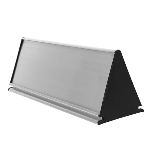 Sewroro Aluminium Türschild Blank Dreieckig Büro Namensschild DIY Aluminiumlegierung Türschild für Büro Haustür Individuelle Gestaltung Möglich Robust Langlebig Sewroro Aluminium Türschild Blank Dreieckig Büro Namensschild DIY Aluminiumlegierung Türschild für Büro Haustür Individuelle Gestaltung Möglich Robust Langlebig von Sewroro