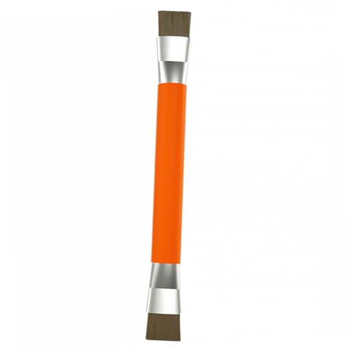 Sewroro Antistatische Doppelkopf Bürste für Motherboard Reinigung Langlebiger CPU und Ic Reinigungs Pinsel Gelb für Elektronik und Leiterplattenpflege von Sewroro