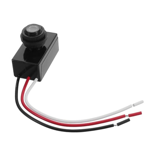 Sewroro Automatischer Dc Fotoelektrischer Dämmerungsschalter für Außenbeleuchtung Wetterfest und Einfache Montage von Sewroro