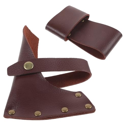 Sewroro Axtschutzscheide aus Robustem Material Praktischer Schutzhüllenbezug für Arbeitsbeil für Outdoor Wandern Camping Schützt vor Kratzern und Beschädigungen Einsetzbar von Sewroro