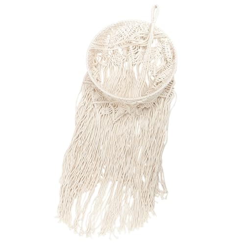 Sewroro Boho Lampenschirm aus Baumwollseil Handgewebt Leichter Deckenlampen Ersatzschirm Weich Lichtstreuend Stabile Struktur Kompakte Passend für Wohnzimmer Schlafzimmer Beleuchtung Sewroro Boho Lampenschirm aus Baumwollseil Handgewebt Leichter Deckenlampen Ersatzschirm Weich Lichtstreuend Stabile Struktur Kompakte Passend für Wohnzimmer Schlafzimmer Beleuchtung von Sewroro