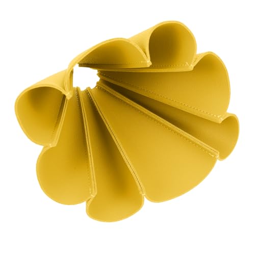 Sewroro DIY Lampenschirm Kunstleder Gelb Elegantes Zubehör für Tischleuchten und Raumdekoration Installieren Schützt die Glühbirne und Sorgt für Angenehmes Licht Sewroro DIY Lampenschirm Kunstleder Gelb Elegantes Zubehör für Tischleuchten und Raumdekoration Installieren Schützt die Glühbirne und Sorgt für Angenehmes Licht von Sewroro