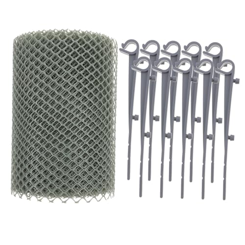 Sewroro Dachrinnenschutz Mesh Laubschutz Hexagonal mit Haken Universalfilter Verstopfungsschutz für Rinnensysteme und Regenrinnen mit Optimaler Wasserableitung Sewroro Dachrinnenschutz Mesh Laubschutz Hexagonal mit Haken Universalfilter Verstopfungsschutz für Rinnensysteme und Regenrinnen mit Optimaler Wasserableitung von Sewroro