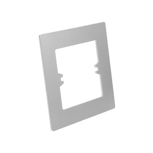 Sewroro Dekorative Abdeckplatte für Wandloch Modell Graue Schalterblende Einfache Montage Stoßfeste Elektro steckdosen abdeckung Kantenverschluss für Wandpaneele Vielseitig und von Sewroro