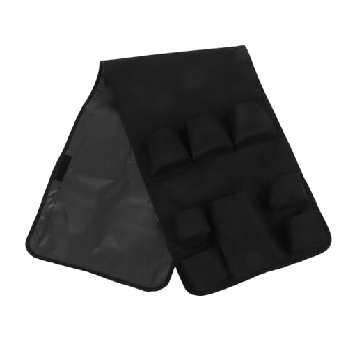 Sewroro Doppelter Kühlschrank Organizer Multifunktionale Kühlschrank Aufbewahrungstasche für Besteck und Küchenutensilien Platzsparend und Leicht zu Reinigen Elegantem Schwarz von Sewroro