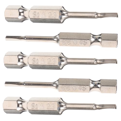 Sewroro Dreieck Schraubendreher Bit aus Stahl Ergonomisch Magnetisch Kompatibel mit Elektro Handwerkzeugen Langlebig und Vielseitig für Präzise Reparaturen an Elektronik und Maschinen von Sewroro