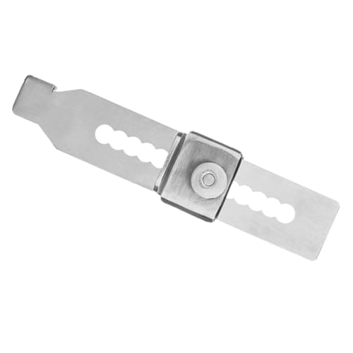 Sewroro Edelstahl Türstopper mit Selbstsicherndem Türschlossdesign Robuster Türhalter für Innentüren Geräuschloser Rutschfester Türstopper für Fliesen Holz und Stein Schutz vor Zugluft von Sewroro