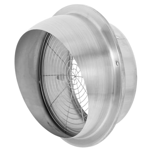 Sewroro Edelstahl Ventilationshaube Kugelform Abluftventil Abdeckung Außenwand Lüftungskappe für Dunstabzugshaube mit Effizienter Luftzirkulation und Fettfilterfunktion von Sewroro