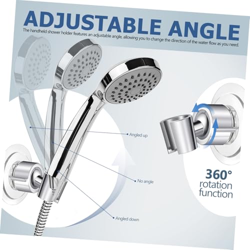 Sewroro Einstellbare Duschhalterung ohne Bohren Transparenter Duschkopfhalter mit Selbstklebender Wandhalterung Kompatibel Platzsparend und Modern für Badewannen und Duschen Sewroro Einstellbare Duschhalterung ohne Bohren Transparenter Duschkopfhalter mit Selbstklebender Wandhalterung Kompatibel Platzsparend und Modern für Badewannen und Duschen von Sewroro
