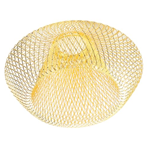 Sewroro Eisen Lampenschirm Hohl Vintage Pendelleuchte Abdeckung Øxmm Goldfarbig Retro Hängeleuchte Ersatz für Deckenlampe Esszimmer Sewroro Eisen Lampenschirm Hohl Vintage Pendelleuchte Abdeckung Øxmm Goldfarbig Retro Hängeleuchte Ersatz für Deckenlampe Esszimmer von Sewroro