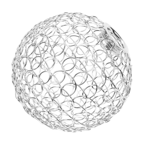 Sewroro Eleganter Lampenschirm aus Schmiedeeisen Drahtlampenschirm mit Hohlem Design Stabiler Lampenkäfig für Pendelleuchten Vielseitig für Flur Schlafzimmer Wohnzimmer und von Sewroro