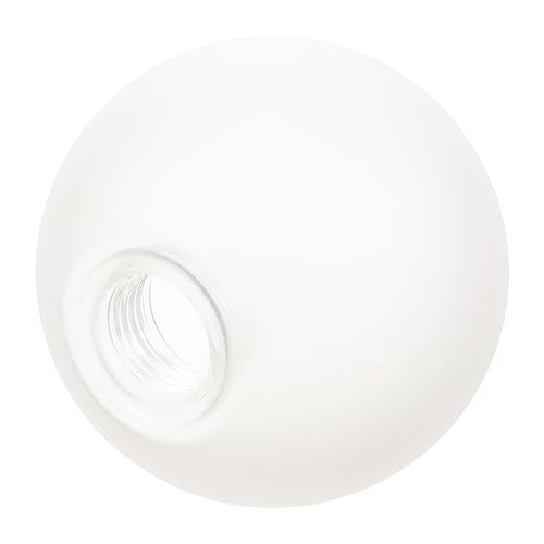 Sewroro Ersatzglas Glaskugel Lampenschirm Mattiert Leichte Einfache Montage Dekorative Pendelleuchte Lampenschale Geeignet für Wohnzimmer Flur Schlafzimmer und Hotelbeleuchtung von Sewroro