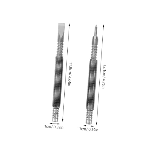 Sewroro Federbelastetes Doppelkopf Nagelset Hammerlos Pin Punch Set für Holz Metall Glas Vielseitiges Frühlingstanzwerkzeug mit Präziser Dual head Funktion für Bohrmarkierung und Sewroro Federbelastetes Doppelkopf Nagelset Hammerlos Pin Punch Set für Holz Metall Glas Vielseitiges Frühlingstanzwerkzeug mit Präziser Dual head Funktion für Bohrmarkierung und von Sewroro