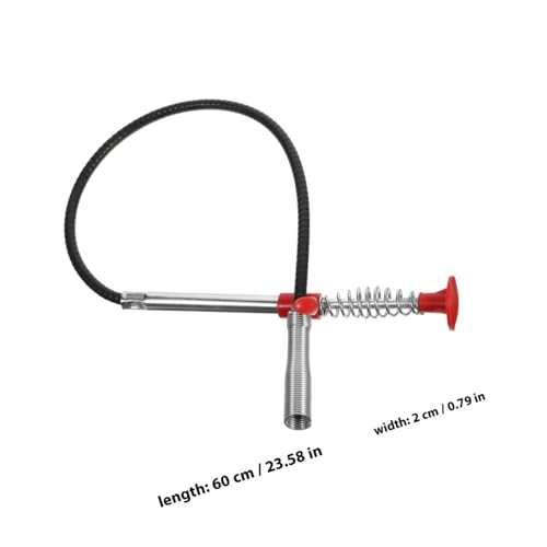 Sewroro Flexibler Abflussreiniger Greifzange Robustes Reinigungstool für Spüle Waschbecken Badewanne Flexibles Rohrreinigungswerkzeug zur Haar Schmutzentfernung von Sewroro