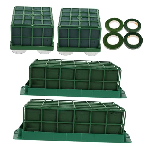 Sewroro Floral Foam mit Wasserspeicher für Frischblumen Rechteckige Steckschaumblöcke für DIY Hochzeits Gartendekoration Vielseitige Blumendeko für Tisch und Wand von Sewroro
