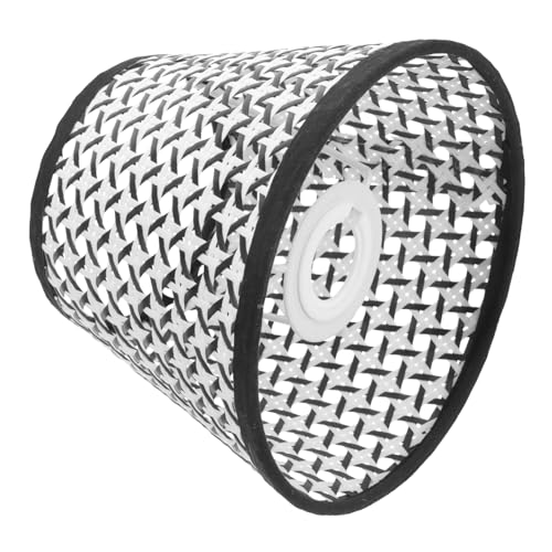Sewroro Geflochtener Lampenschirm Ersatz Lampenschirm für Tischlampe Schlafzimmer Leicht Installierbar Weich Licht Streuend Robust von Sewroro