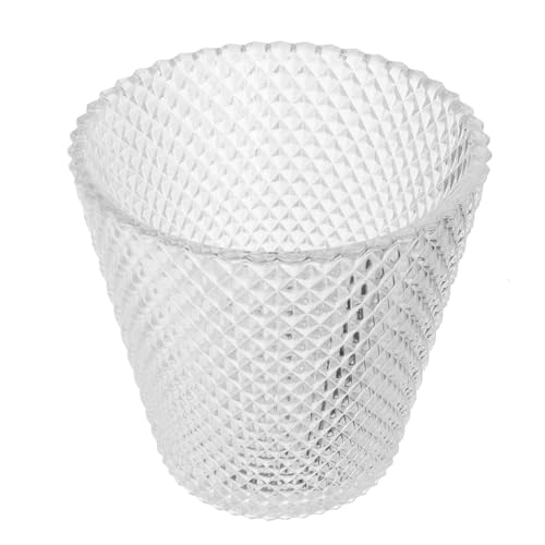 Sewroro Glas Lampenschirm Pendelleuchte Transparent Kreativ Minimalistisch DIY Lampenabdeckung Wohnzimmer Schlafzimmer Dekoration von Sewroro