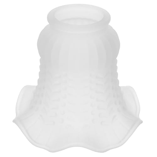 Sewroro Glas Lampenschirm für Pendelleuchte Dekorativer Hängelampenschirm mit Einfachem Austausch Vielseitig für Wohnzimmer Stilvoller Lampenüberzug aus Hochwertigem Glas Schnelle Montage von Sewroro