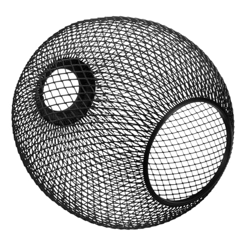 Sewroro Hängelampe Lampenschirm Metall im Geometrischen Design Retro Industrieller Stil Geeignet für Tisch Wand und Deckenlampen für Zuhause und Bars Schwarz von Sewroro